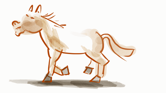 ריצה של סוס